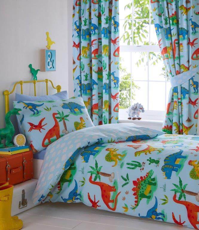 dinosaur double duvet set
