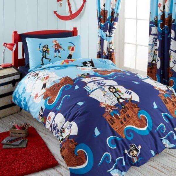 Swashbuckling Pirates Children's Bed Linen Set