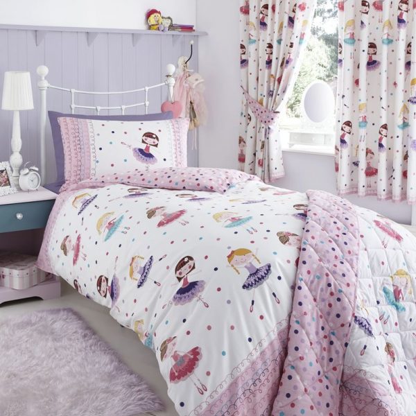 Ballerina Duvet Cover Set - Baby Bed Linen Set