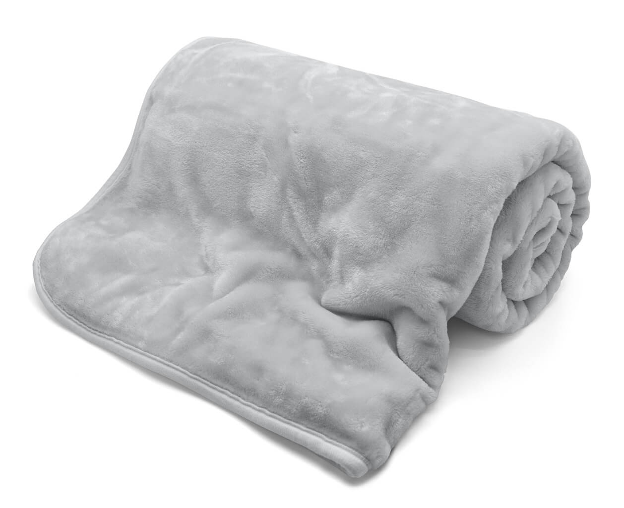 Fleece Blanket Silver The Bedlinen Company Cork