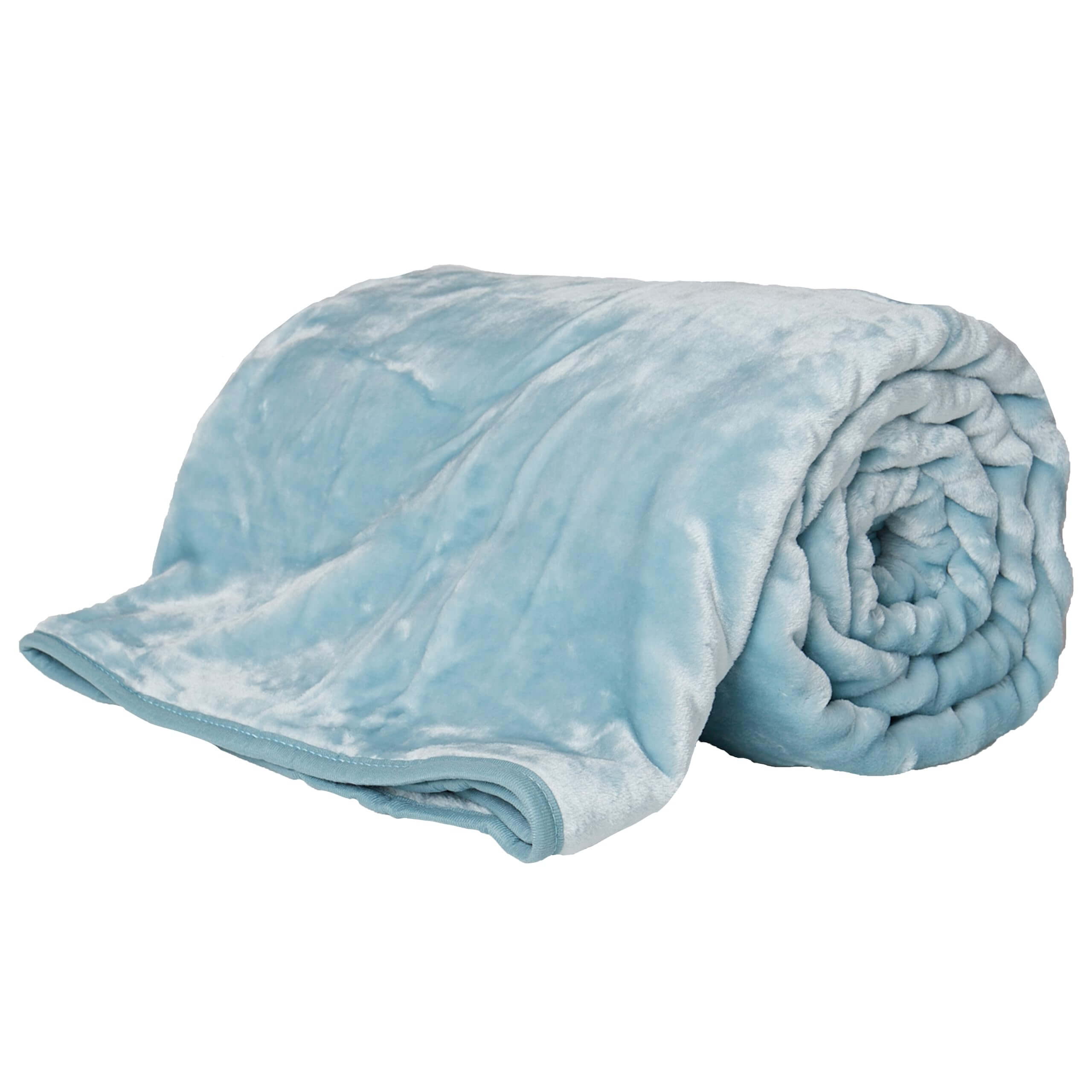 Fleece Blanket Duck Egg The Bedlinen Company Cork